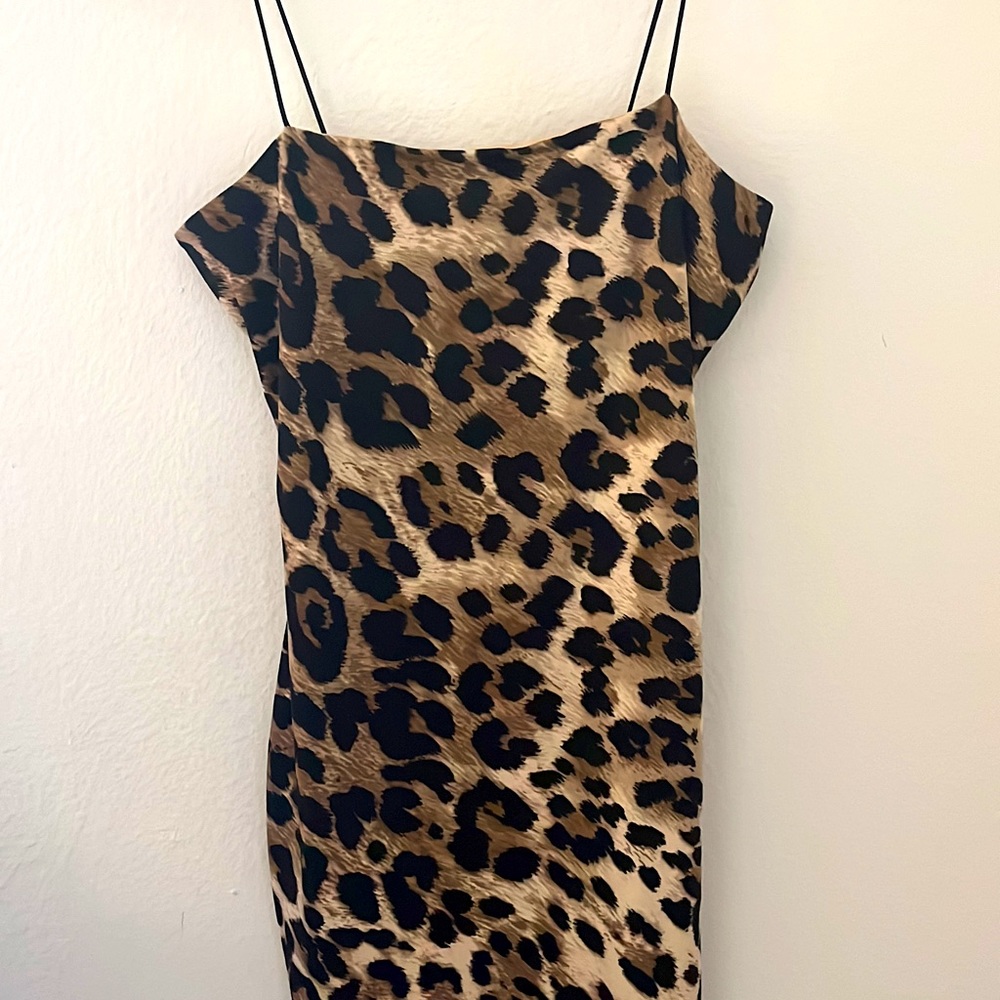 Windsor animal print mini dress